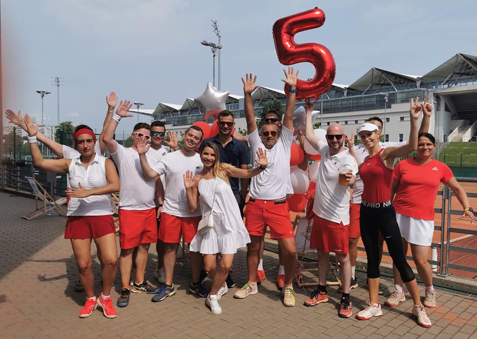 TSL after-match celebration
